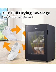 Secador de Botas CTT Eléctrico 300W con Luz UV y Ozono 2