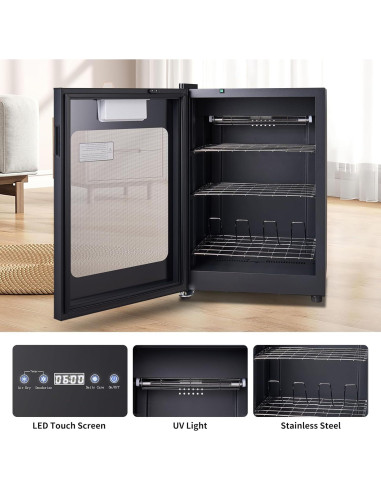 Secador de Botas CTT Eléctrico 300W con Luz UV y Ozono