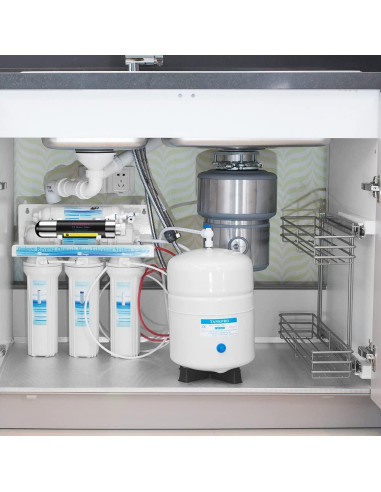 Filtro de Agua UV Geekpure GP-UV6W 6W 0.5 GPM Acero Inox