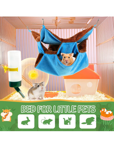 Hamaca Colgante para Mascotas Jerify 6 Pcs 30x30 cm