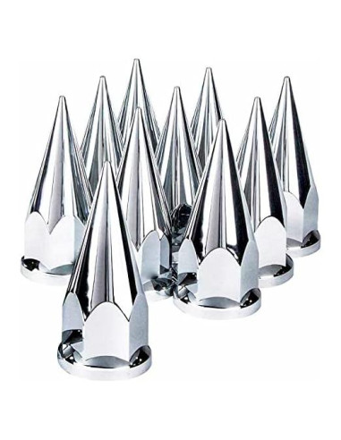 Juego de 10 Cubiertas de Tuercas Cromadas Torque TR10570