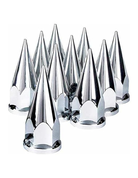 Juego de 10 Cubiertas de Tuercas Cromadas Torque TR10570