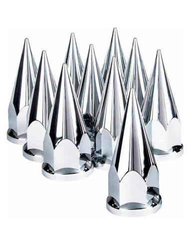 Juego de 10 Cubiertas de Tuercas Cromadas Torque TR10570