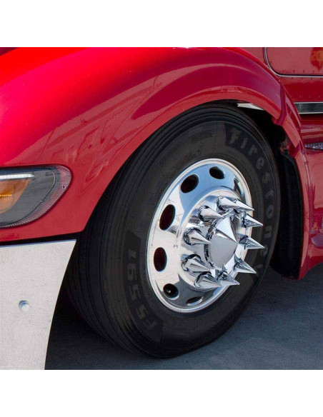 Juego de 10 Cubiertas de Tuercas Cromadas Torque TR10570