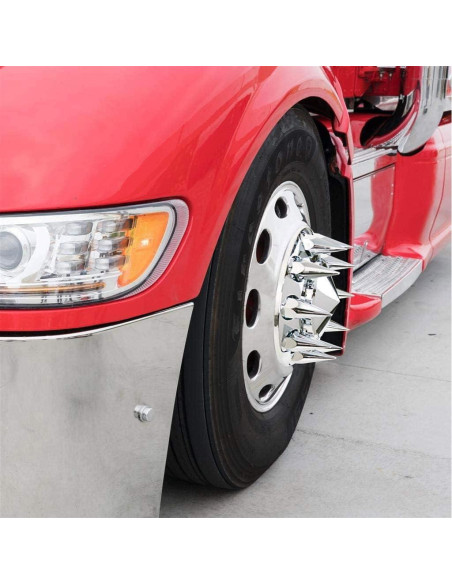 Juego de 10 Cubiertas de Tuercas Cromadas Torque TR10570