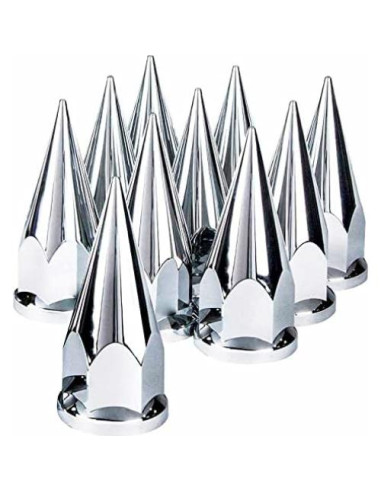 Juego de 10 Cubiertas de Tuercas Cromadas Torque TR10570