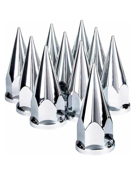 Juego de 10 Cubiertas de Tuercas Cromadas Torque TR10570