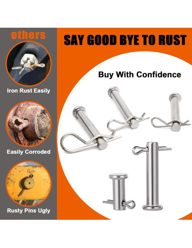 Kit de Pasadores de Alta Resistencia 380 Pcs MINIMARU