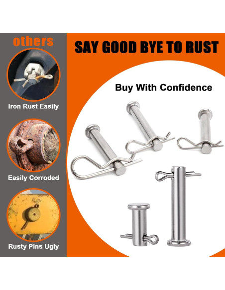 Kit de Pasadores de Alta Resistencia 380 Pcs MINIMARU