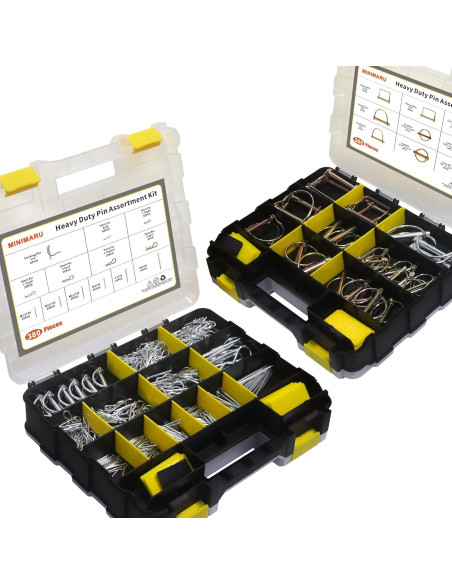 Kit de Pasadores de Alta Resistencia 380 Pcs MINIMARU