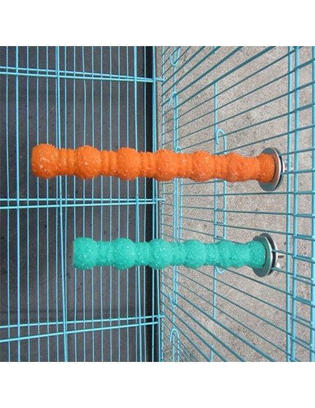 Soporte de Madera para Pericos Hypeety 18cm Colorido