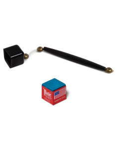 Soporte de Tiza para Billar OKKO Pocket Chalker Negro + Tiza Master