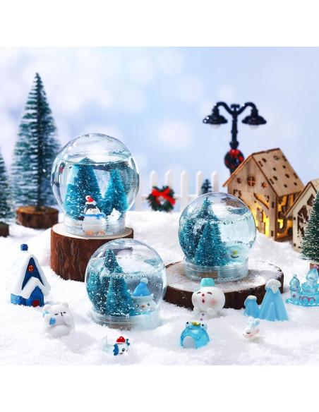 Kit de Globo de Nieve DIY Youyole 47 Piezas Navidad