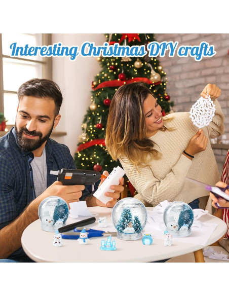 Kit de Globo de Nieve DIY Youyole 47 Piezas Navidad