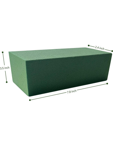 Bloques de Espuma Floral Secos Mindful Design 6-Pack 19.8x8.9x6.1cm