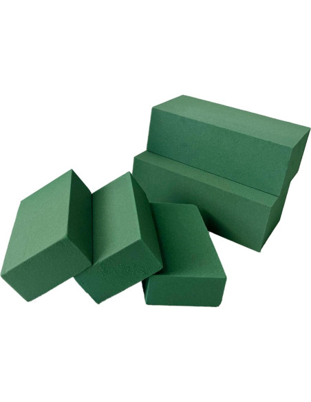 Bloques de Espuma Floral Secos Mindful Design 6-Pack 19.8x8.9x6.1cm