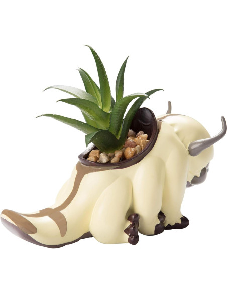 Maceta Appa Bisonte Volador SCS Direct con Suculenta Falsa