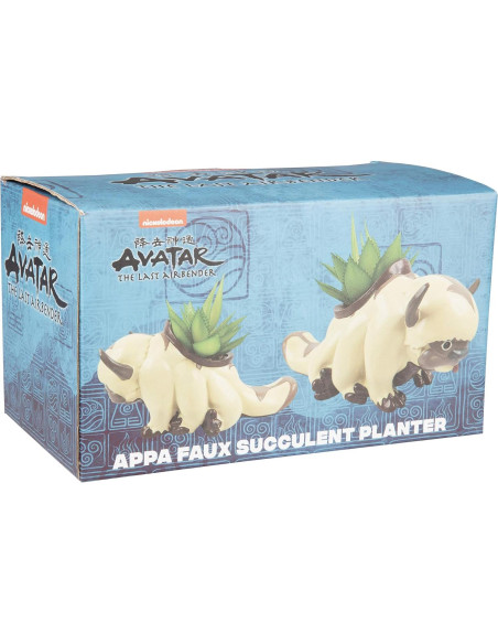 Maceta Appa Bisonte Volador SCS Direct con Suculenta Falsa