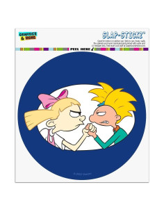 Calcomanía de Vinilo Hey Arnold! Helga 14cm - Graphics & More