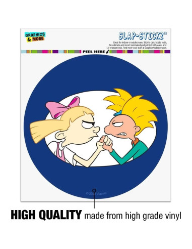 Calcomanía de Vinilo Hey Arnold! Helga 14cm - Graphics & More