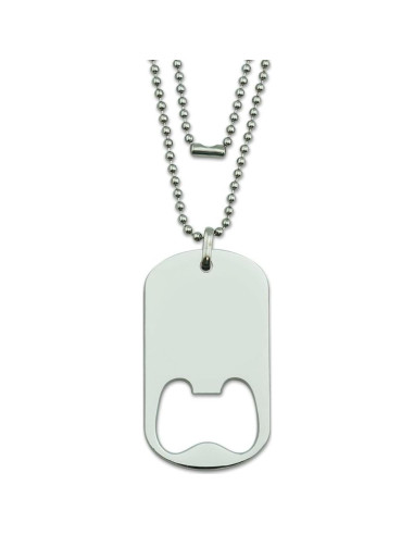 Abrebotellas de Placa Militar Castores Enfurecidos 5.6x3.1cm