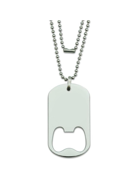 Abrebotellas de Placa Militar Castores Enfurecidos 5.6x3.1cm