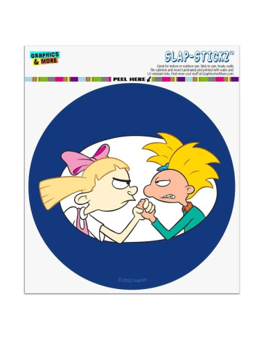 Calcomanía de Vinilo Hey Arnold! Helga 14cm - Graphics & More