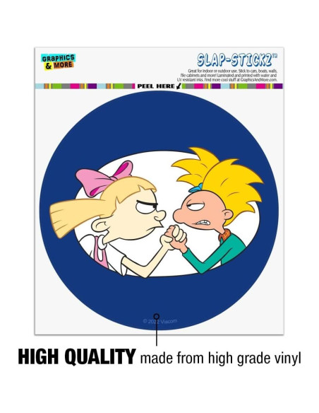 Calcomanía de Vinilo Hey Arnold! Helga 14cm - Graphics & More