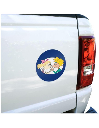 Calcomanía de Vinilo Hey Arnold! Helga 14cm - Graphics & More