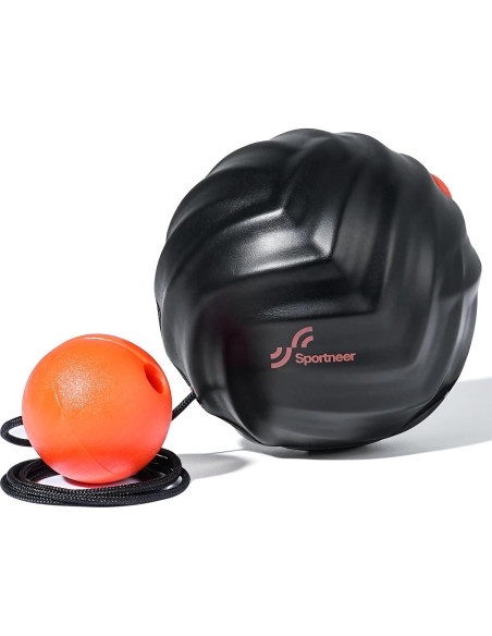 Bola de Masaje Sportneer con Cuerda, Terapia Miofascial 10.99cm