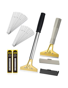 Raspador de Cuchillas 4" Ehdis - 2 Piezas + 20 Cuchillas