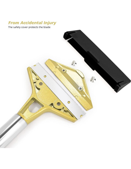 Raspador de Cuchillas 4" Ehdis - 2 Piezas + 20 Cuchillas