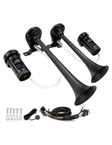 Claxon de Aire Doble FARBIN FB-J29 178dB para Vehículos 12V