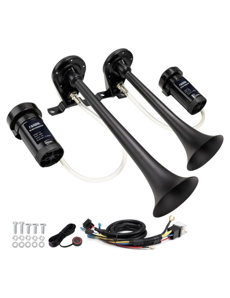 Claxon de Aire Doble FARBIN FB-J29 178dB para Vehículos 12V