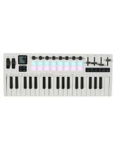 Controlador MIDI 37 Teclas Btuty con Almohadillas RGB y Faders