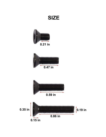 Kit Adaptador Bucle 1" JIALITTE con Swivels y Tornillos