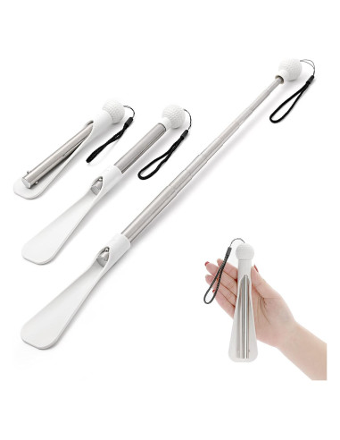 Cuerno de Zapato Telescópico Fanwer 17.78-83.82 cm Blanco