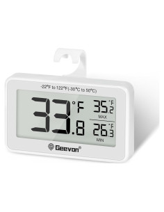 Termómetro Digital Geevon para Refrigerador IP65 con Pantalla LCD