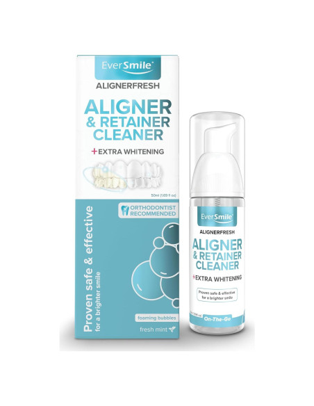 EverSmile AlignerFresh Espuma Blanqueadora 50ml - Limpiador Alineadores