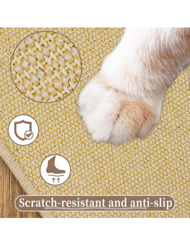 Alfombrilla de Rascado para Conejos Aifong 40.6x30.5cm 2 Pcs