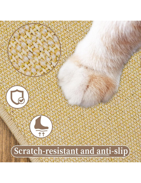 Alfombrilla de Rascado para Conejos Aifong 40.6x30.5cm 2 Pcs