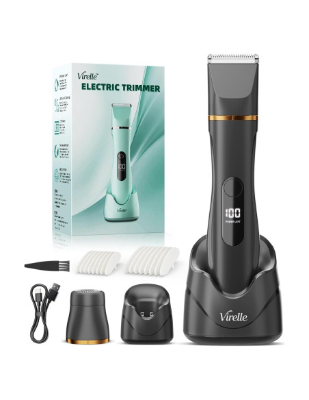 Afeitadora eléctrica a prueba de agua WENZHOU ZCB166 negra