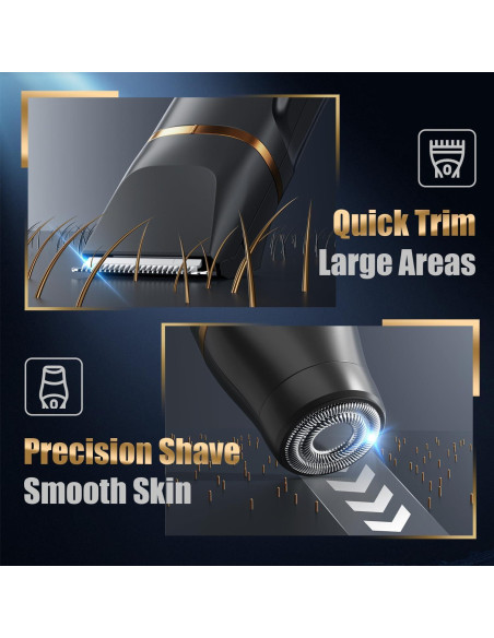 Afeitadora eléctrica a prueba de agua WENZHOU ZCB166 negra