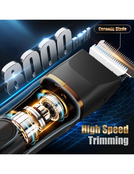 Afeitadora eléctrica a prueba de agua WENZHOU ZCB166 negra