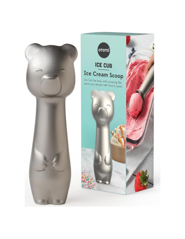 Cuchara de Helado OTOTO Cubito Acero Inoxidable Plata 141g