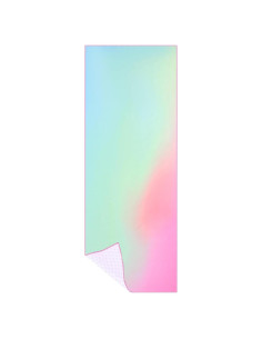 Toalla de Yoga Peryiter Verde Antideslizante Microfibra 182.88x60.96cm