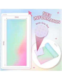 Toalla de Yoga Peryiter Verde Antideslizante Microfibra 182.88x60.96cm 2