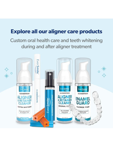 EverSmile AlignerFresh Espuma Blanqueadora 50ml - Limpiador Alineadores