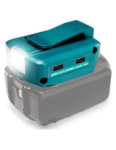 Adaptador de Cargador USB Geelink ADP05 para Batería Makita 14-18V