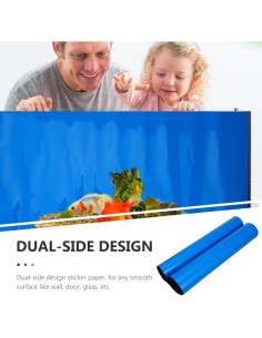 Pegatina de Fondo para Acuario Doble Cara Hemobllo 30x52cm 2